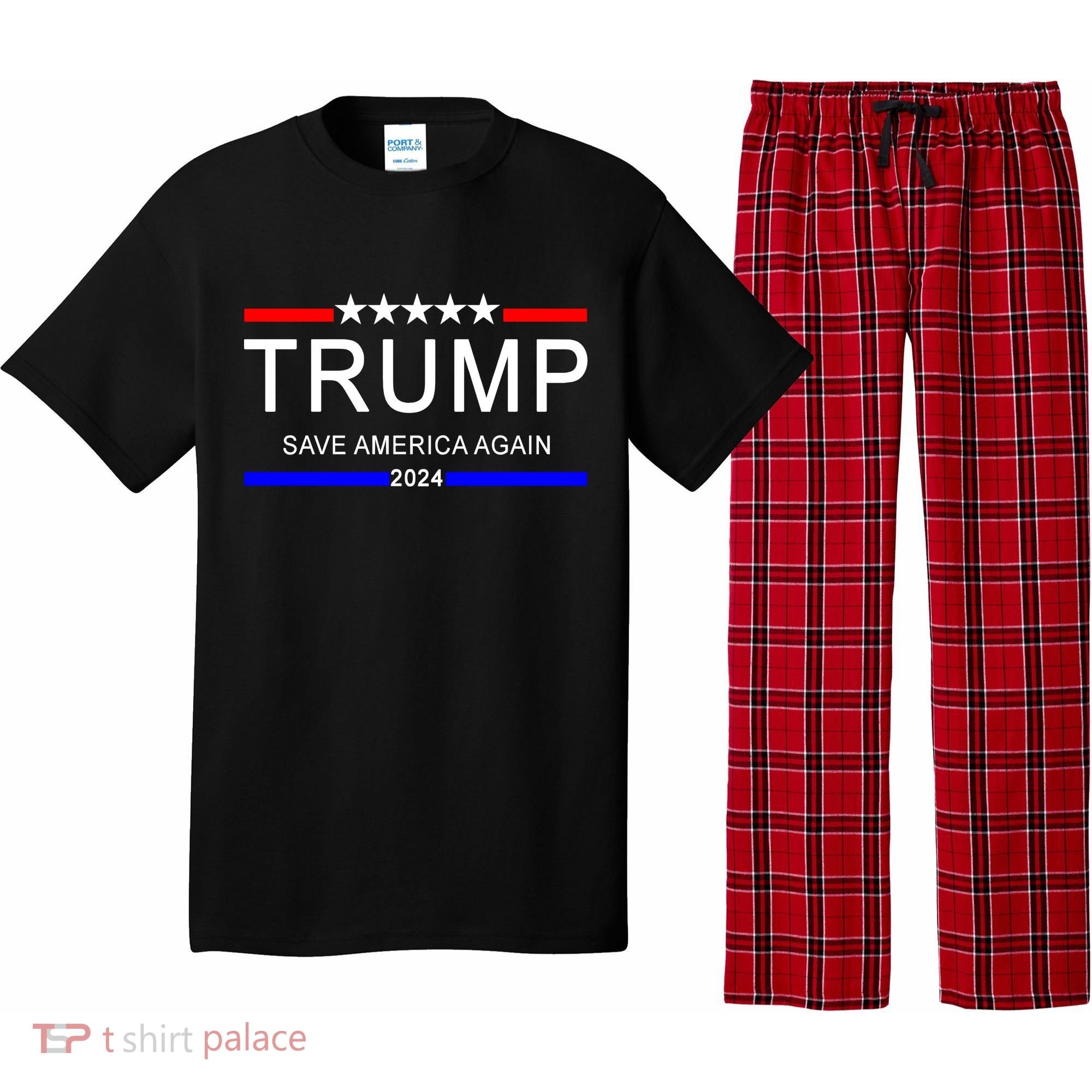 Trump 2024 Save America Pajama Set