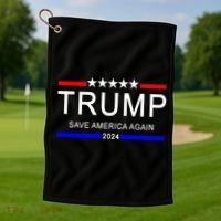 Trump 2024 Save America Golf Towel thumb 1