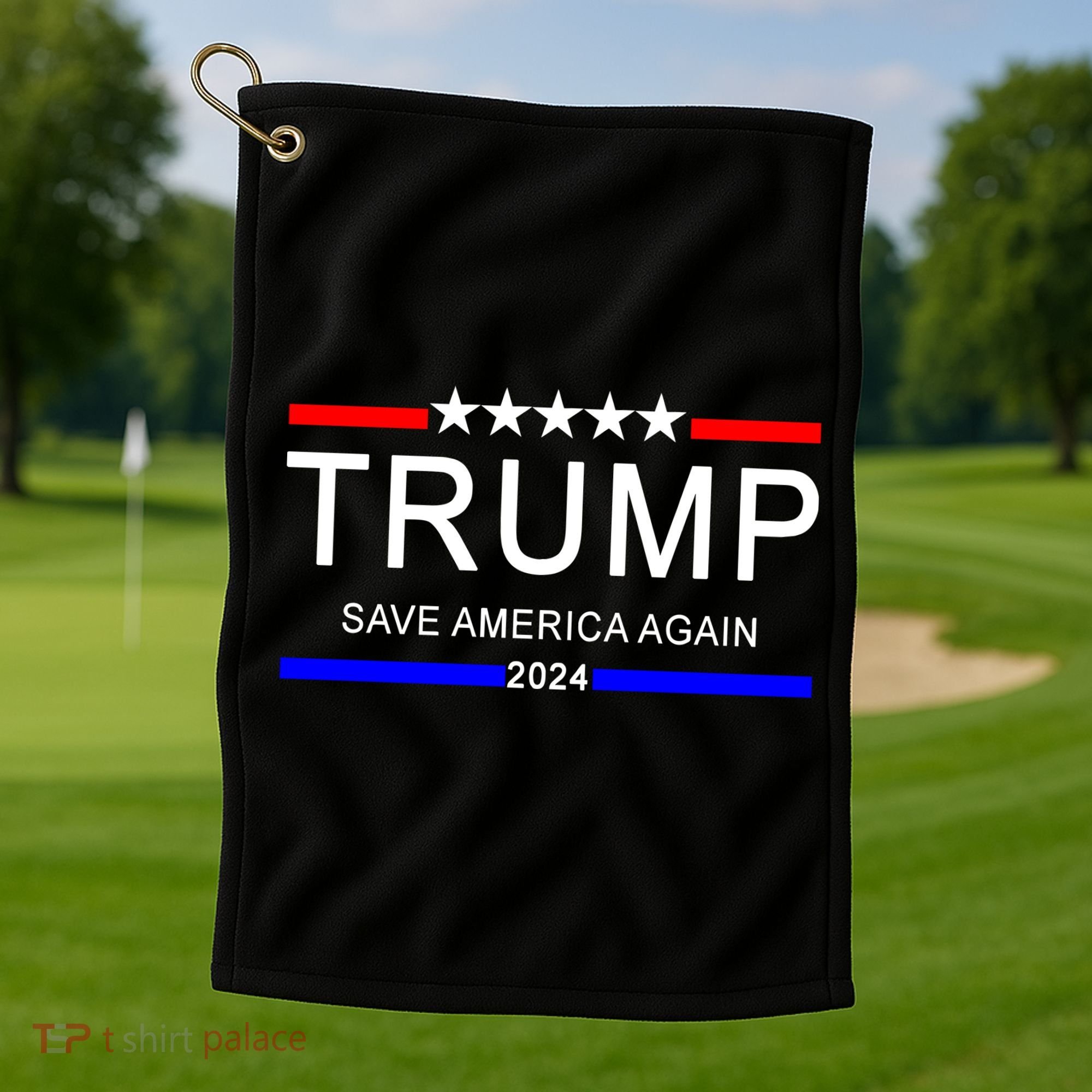 Trump 2024 Save America Golf Towel