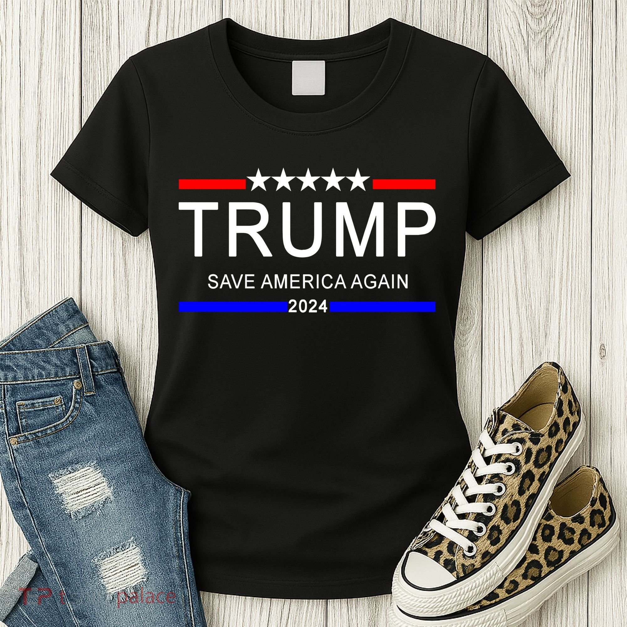 Trump 2024 Save America Women's T-Shirt