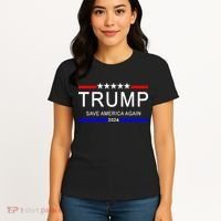 Trump 2024 Save America Women's T-Shirt thumb 4