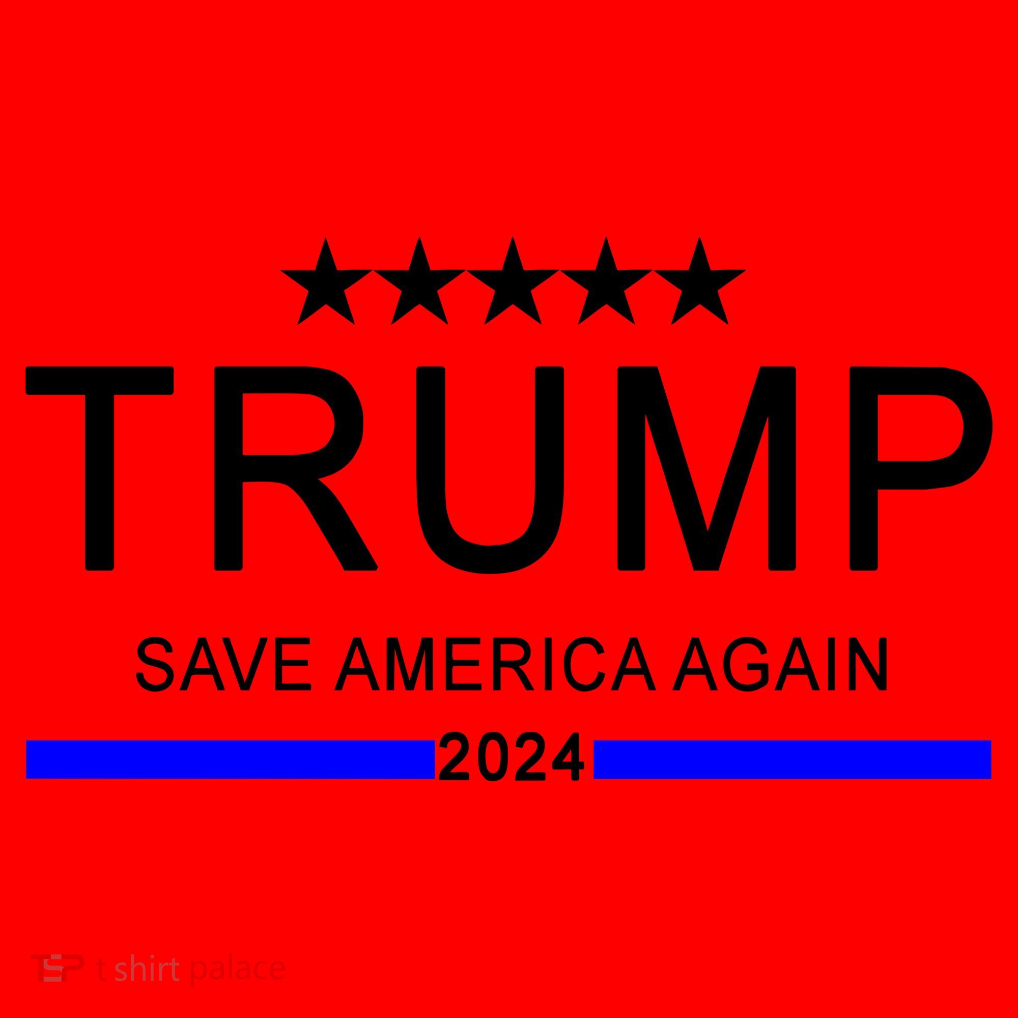 Trump 2024 Save America Santa Hat