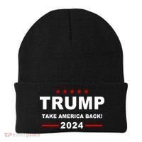 Trump 2024 Take America Back! Beanie thumb 0