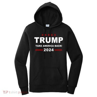Trump 2024 Take America Back! Women's Hoodie