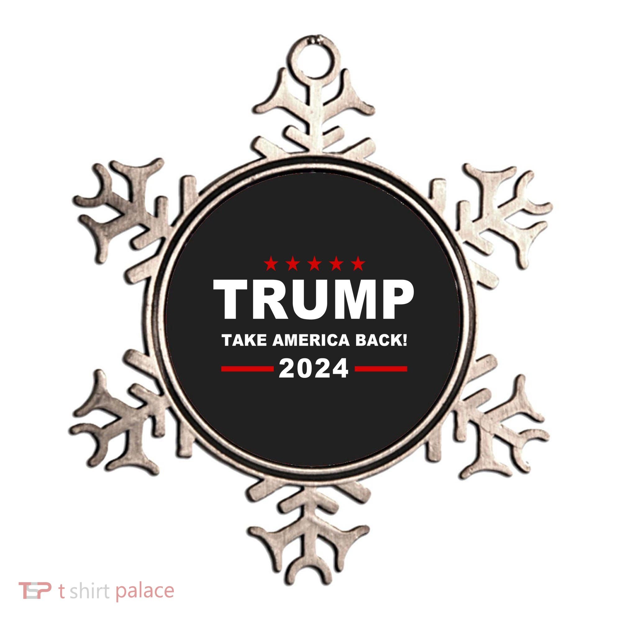 Trump 2024 Take America Back! Ornament