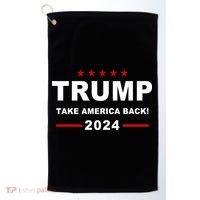 Trump 2024 Take America Back! Golf Towel thumb 0