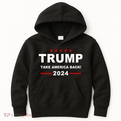 Trump 2024 Take America Back! Kids Hoodie