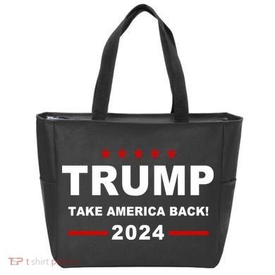 Trump 2024 Take America Back! Tote Bag