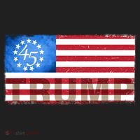 Trump 45 Betsy Ross 13 Original Colonies Flag Hat thumb 2