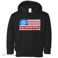 Trump 45 Betsy Ross 13 Original Colonies Flag Toddler Hoodie thumb 0