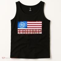 Trump 45 Betsy Ross 13 Original Colonies Flag Tank Top thumb 2