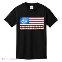 Trump 45 Betsy Ross 13 Original Colonies Flag Kids T-Shirt thumb 0