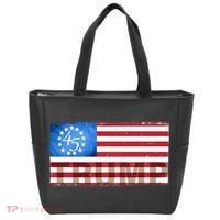 Trump 45 Betsy Ross 13 Original Colonies Flag Tote Bag thumb 0