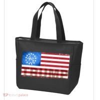 Trump 45 Betsy Ross 13 Original Colonies Flag Tote Bag thumb 3