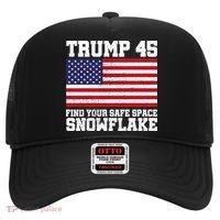 Trump 45 Find Your Safe Place Snowflake Hat thumb 0