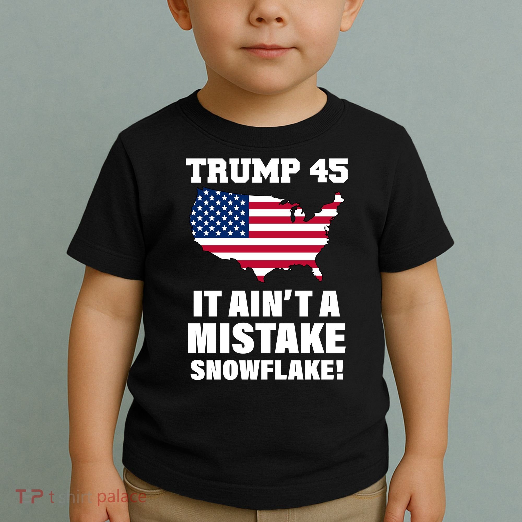 Trump 45 It Ain't A Mistake Snowflake Toddler T-Shirt