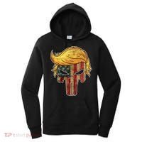 Trump American Skull Golden Hair Women's Hoodie thumb 0