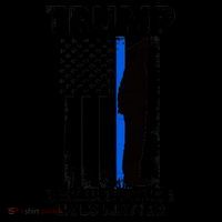 Trump Because Police Lives Matter Thin Blue Line Coffee Mug thumb 5