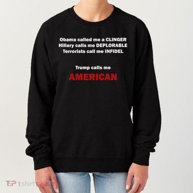 Trump Calls Me American Women's Sweatshirt