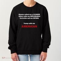 Trump Calls Me American Women's Sweatshirt thumb 0