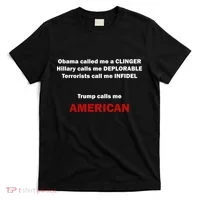Trump Calls Me American T-Shirt thumb 0