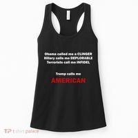 Trump Calls Me American Women's Tank Top thumb 0