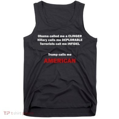 Trump Calls Me American Tank Top