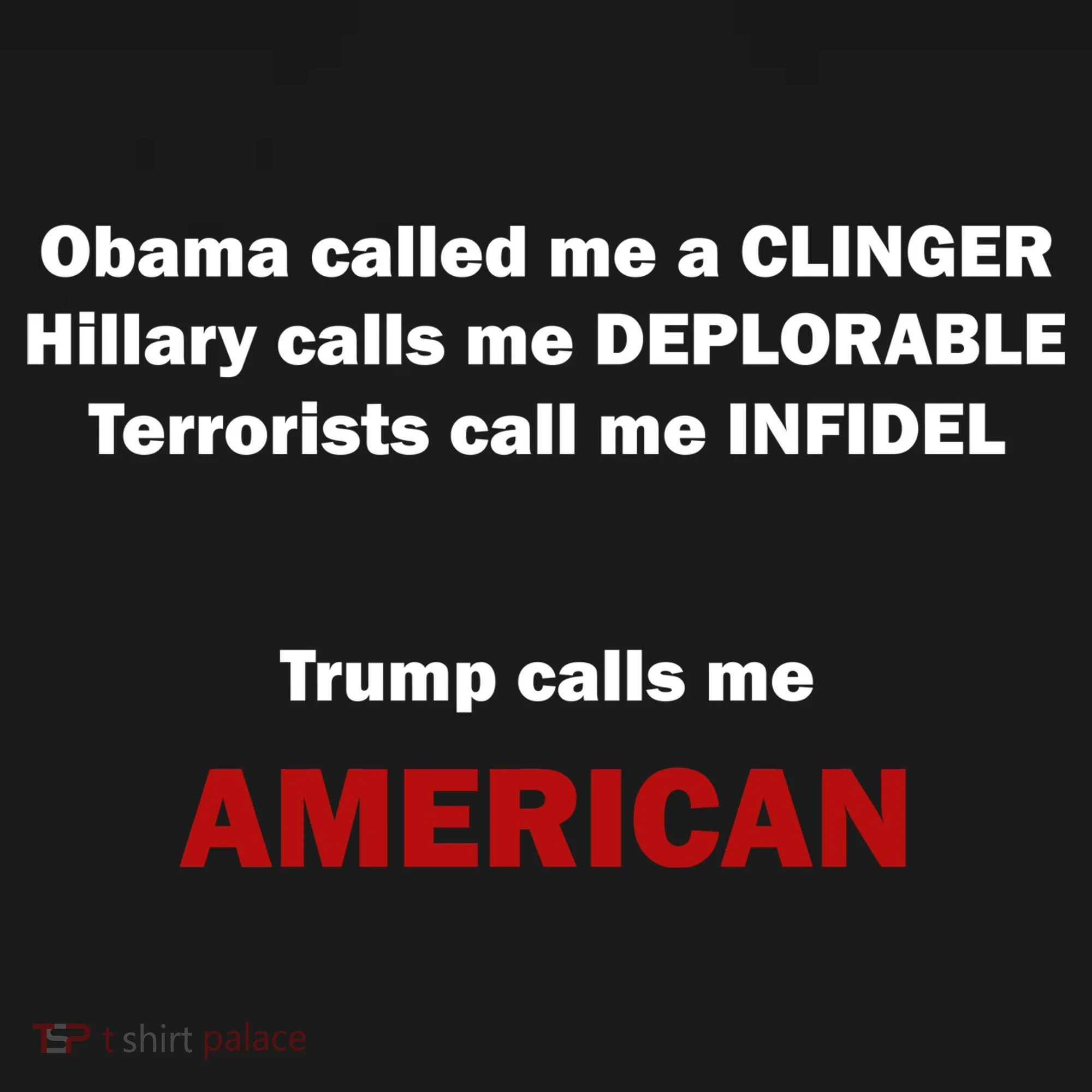 Trump Calls Me American Tank Top