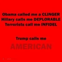 Trump Calls Me American Santa Hat thumb 1