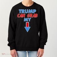 Trump Can Grab My Pussy Arrow 2020 Election Women's Sweatshirt thumb 0