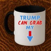 Trump Can Grab My Pussy Arrow 2020 Election Coffee Mug thumb 2