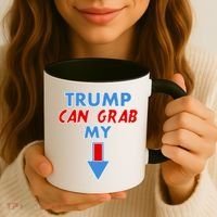 Trump Can Grab My Pussy Arrow 2020 Election Coffee Mug thumb 3