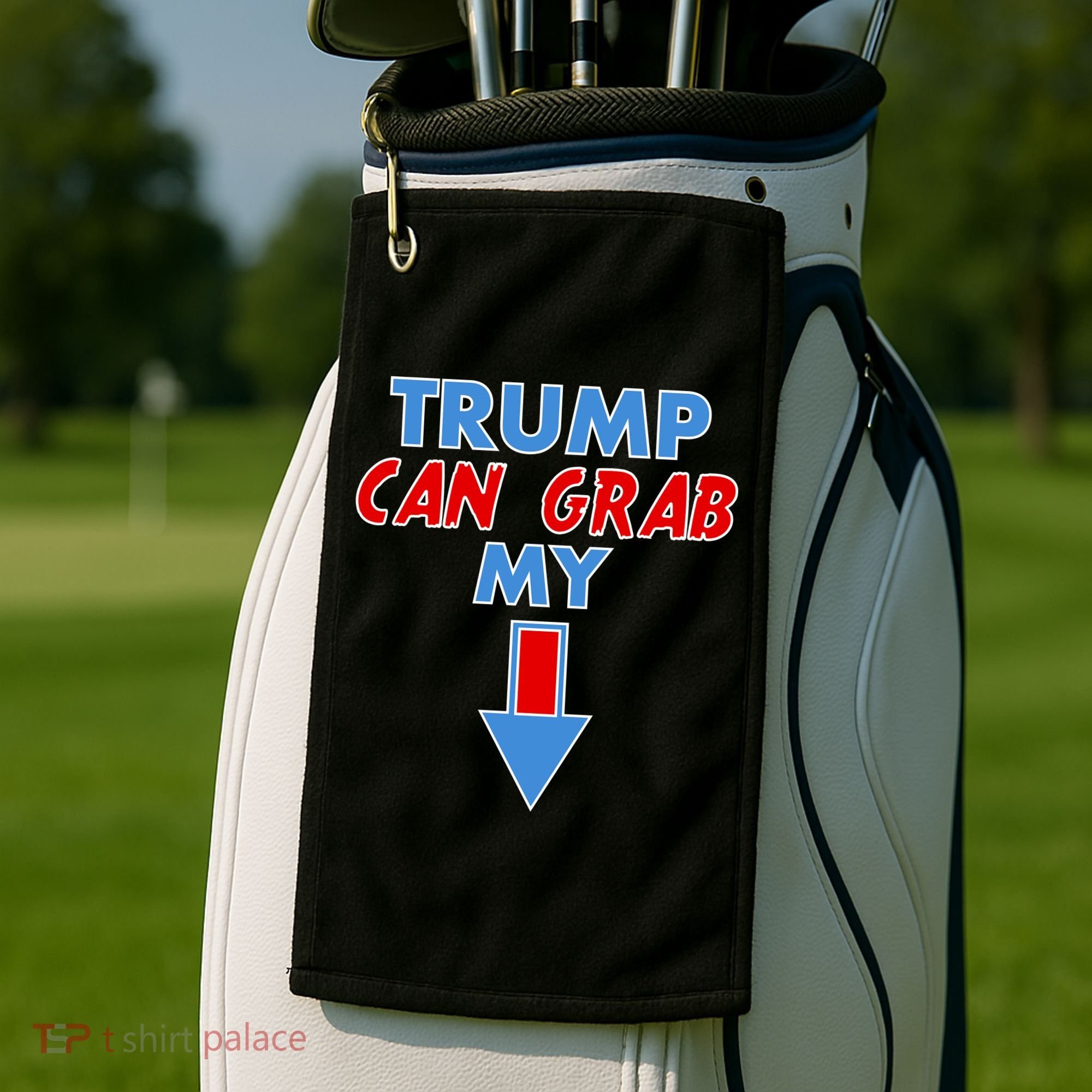 Trump Can Grab My Pussy Arrow 2020 Election Golf Towel