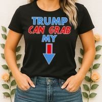 Trump Can Grab My Pussy Arrow 2020 Election Women's T-Shirt thumb 2