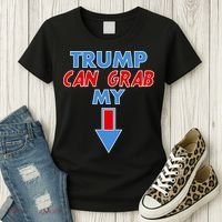 Trump Can Grab My Pussy Arrow 2020 Election Women's T-Shirt thumb 3