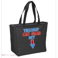 Trump Can Grab My Pussy Arrow 2020 Election Tote Bag thumb 2
