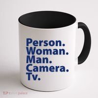 Trump Cognitive Test Person Woman Man Camera TV Coffee Mug thumb 1