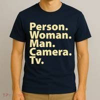 Trump Cognitive Test Person Woman Man Camera TV T-Shirt thumb 3