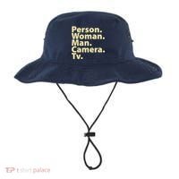 Trump Cognitive Test Person Woman Man Camera TV Bucket Hat thumb 0