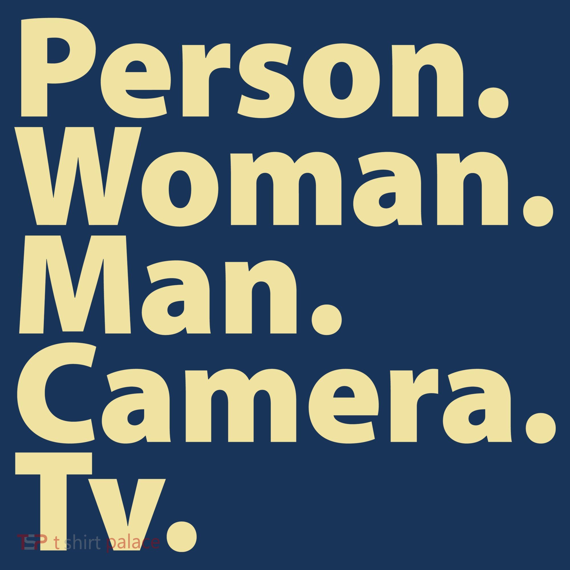 Trump Cognitive Test Person Woman Man Camera TV Women's Hoodie