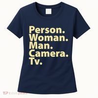 Trump Cognitive Test Person Woman Man Camera TV Women's T-Shirt thumb 0