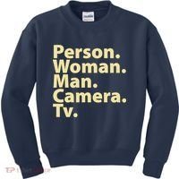 Trump Cognitive Test Person Woman Man Camera TV Kids Sweatshirt thumb 0