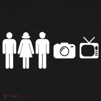 Trump Cognitive Test Person Woman Man Camera TV Funny Button thumb 1