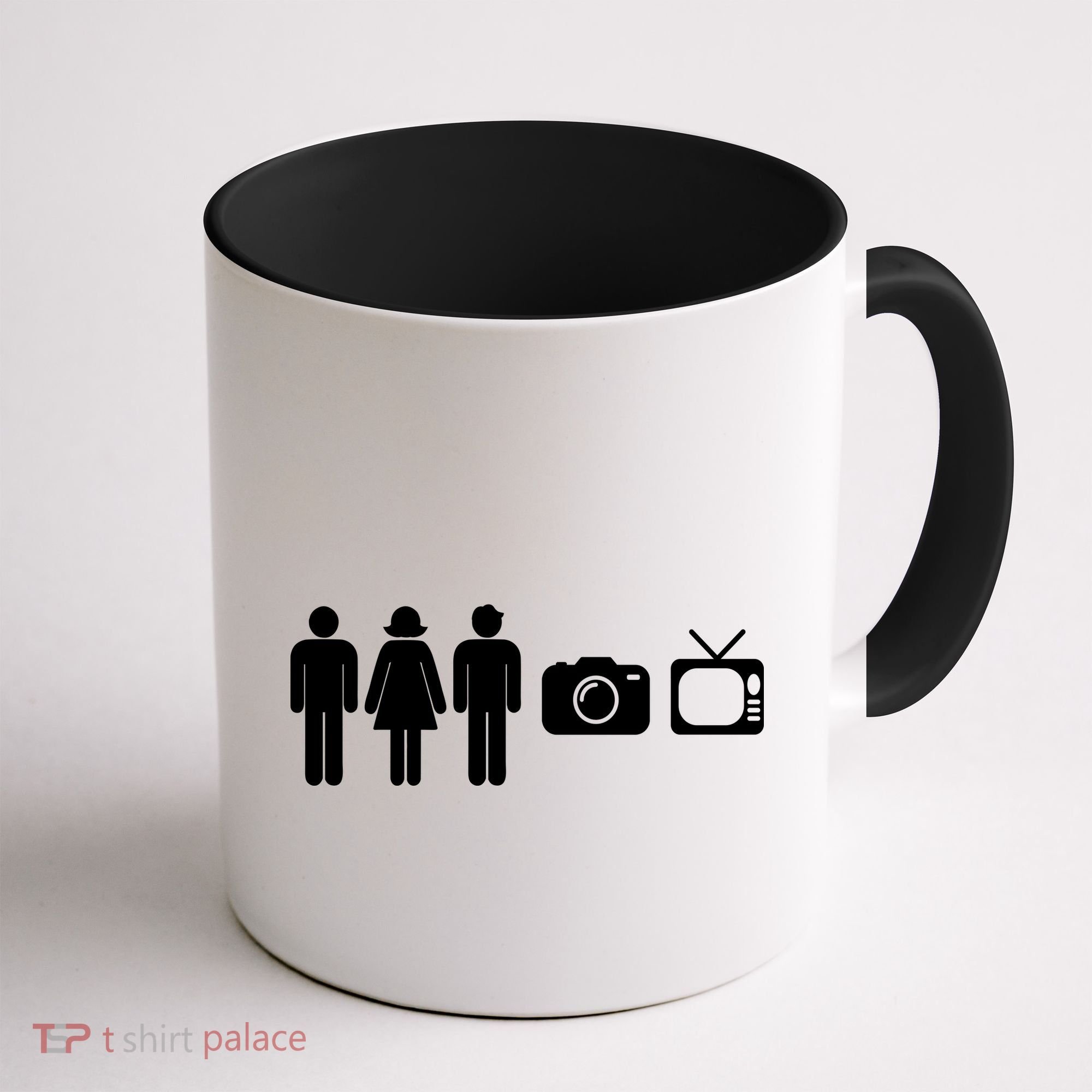 Trump Cognitive Test Person Woman Man Camera TV Funny Coffee Mug