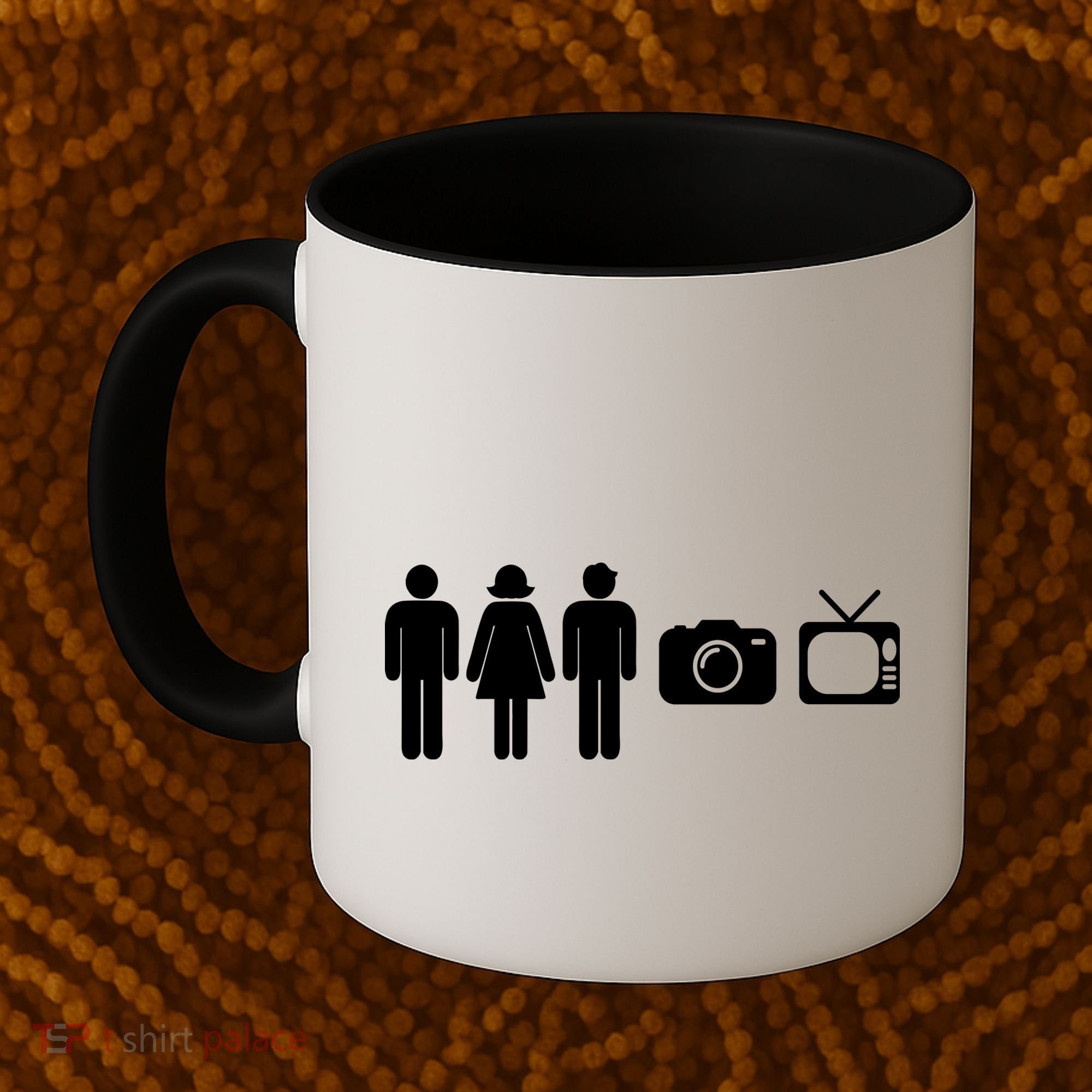 Trump Cognitive Test Person Woman Man Camera TV Funny Coffee Mug