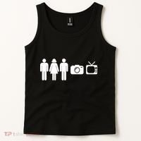 Trump Cognitive Test Person Woman Man Camera TV Funny Tank Top thumb 2