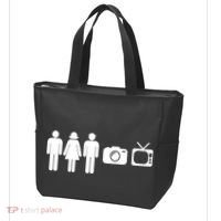 Trump Cognitive Test Person Woman Man Camera TV Funny Tote Bag thumb 3
