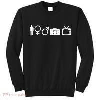 Trump Cognitive Test Symbols Sweatshirt thumb 0