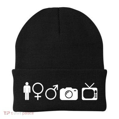 Trump Cognitive Test Symbols Beanie