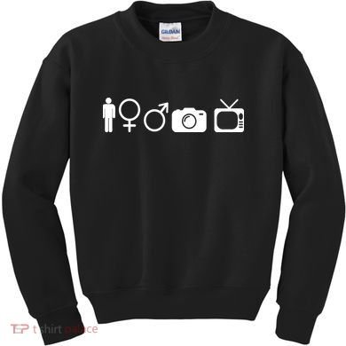 Trump Cognitive Test Symbols Kids Sweatshirt
